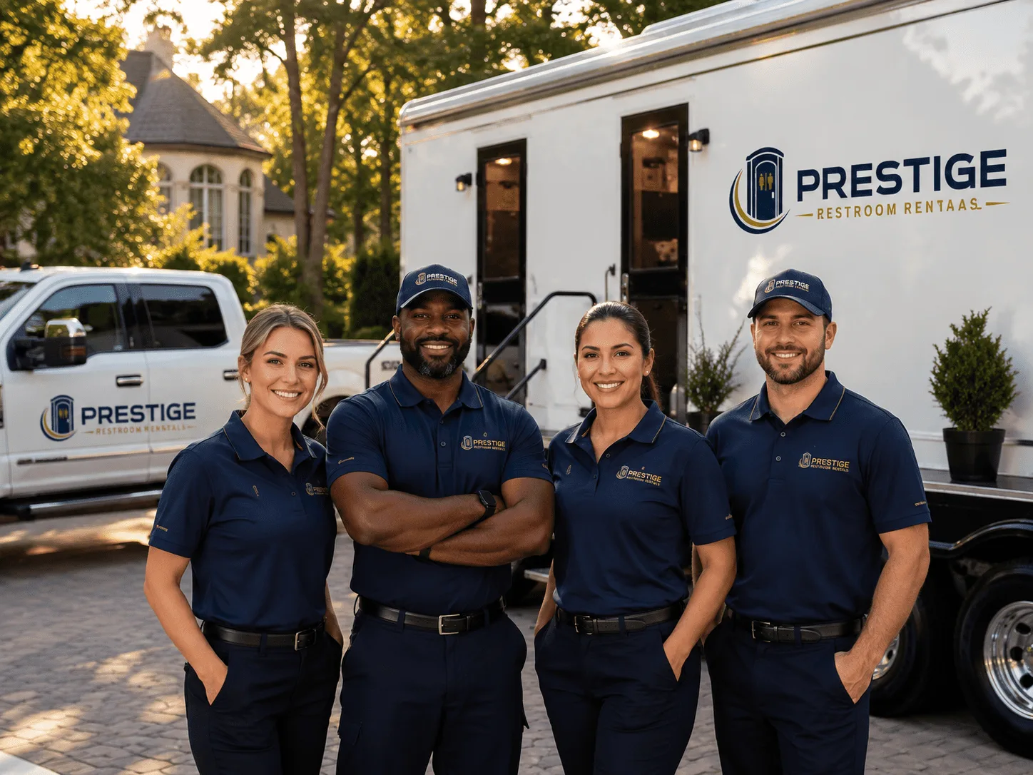 Trusted Luxury Portable Restrooms company in Veneta, OR